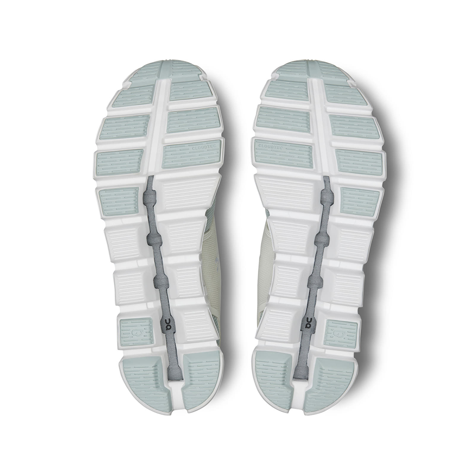 Men's sneakers and shoes On M Cloud 5 Push Glacier/ Zest