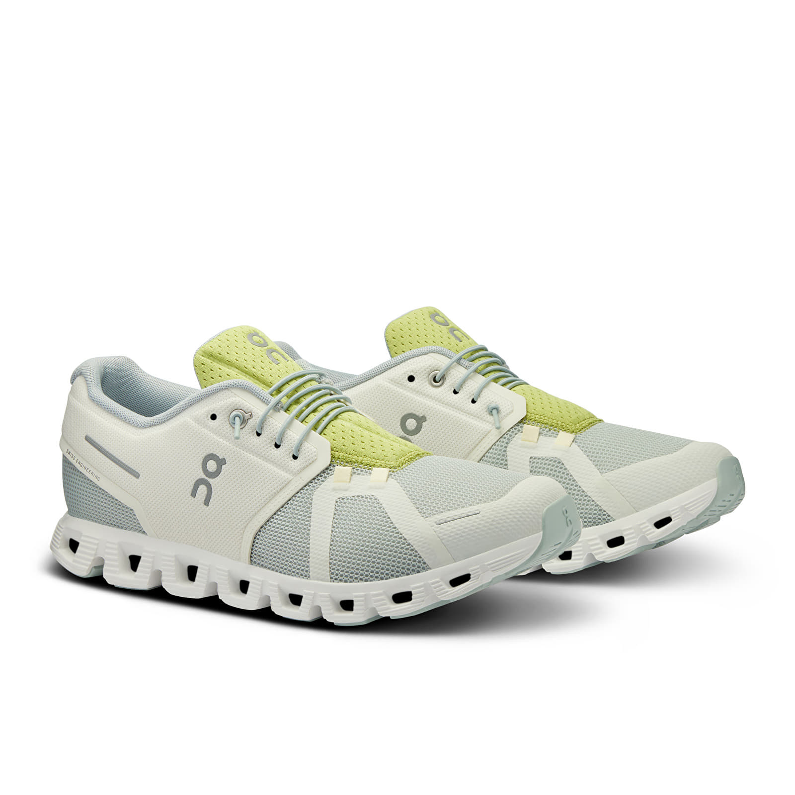 Men's sneakers and shoes On M Cloud 5 Push Glacier/ Zest