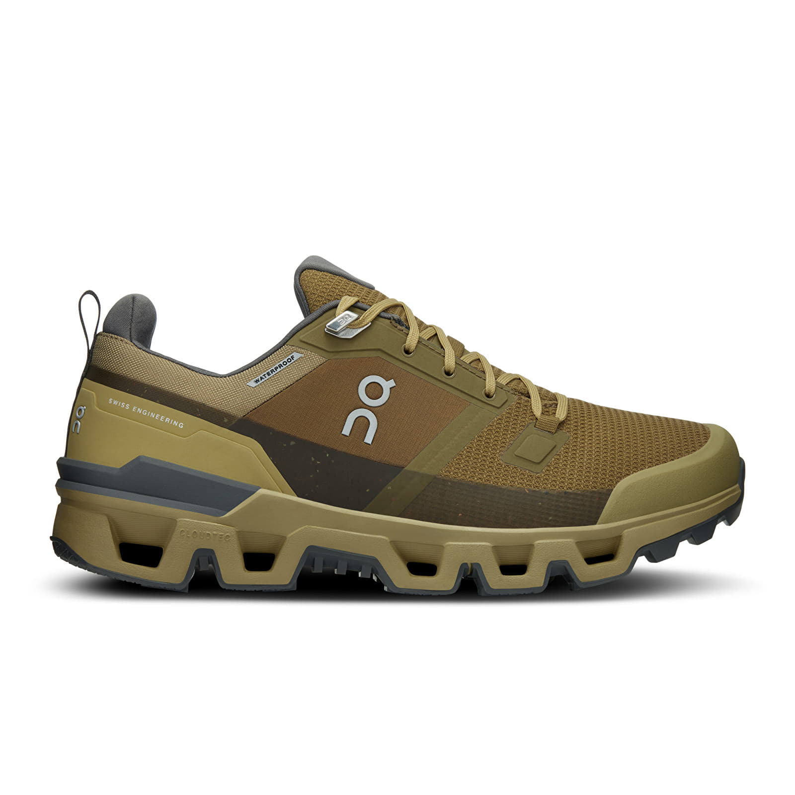 Men's sneakers and shoes On M Cloudwander Waterproof Hunter/ Safari