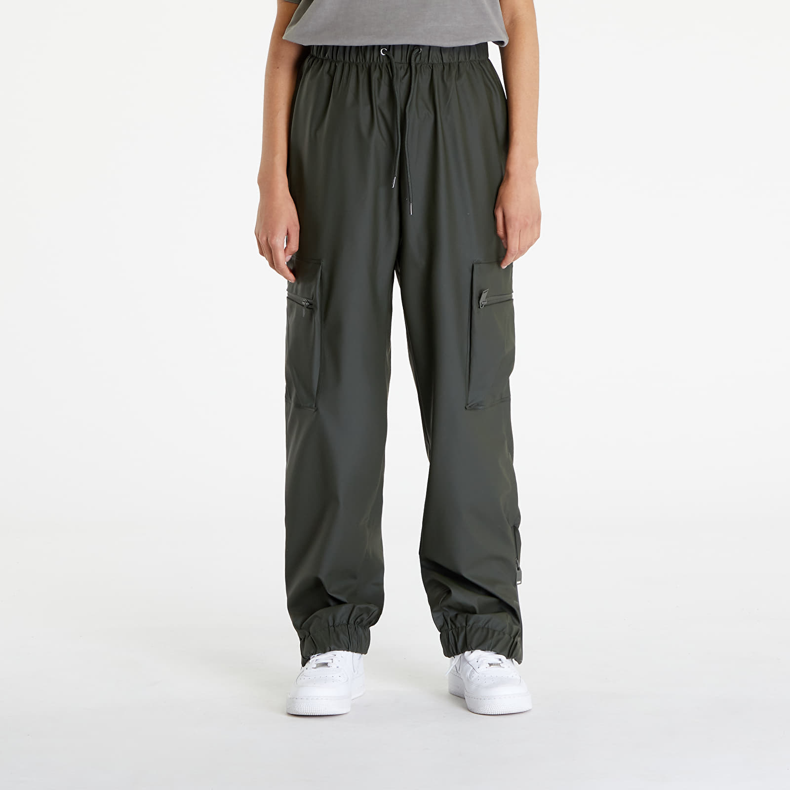 Farmerek és nadrágok Rains Cargo Rain Pants Regular W3 UNISEX 03 Green