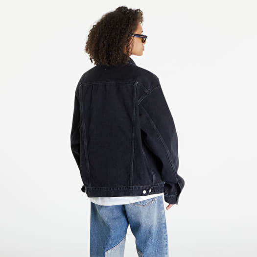 Carhartt WIP Helston Jacket UNISEX Black Stone Washed | Queens