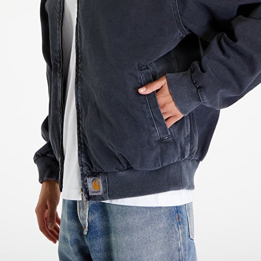 Carhartt WIP OG Santa Fe Bomber UNISEX Black Stone Dyed | Queens