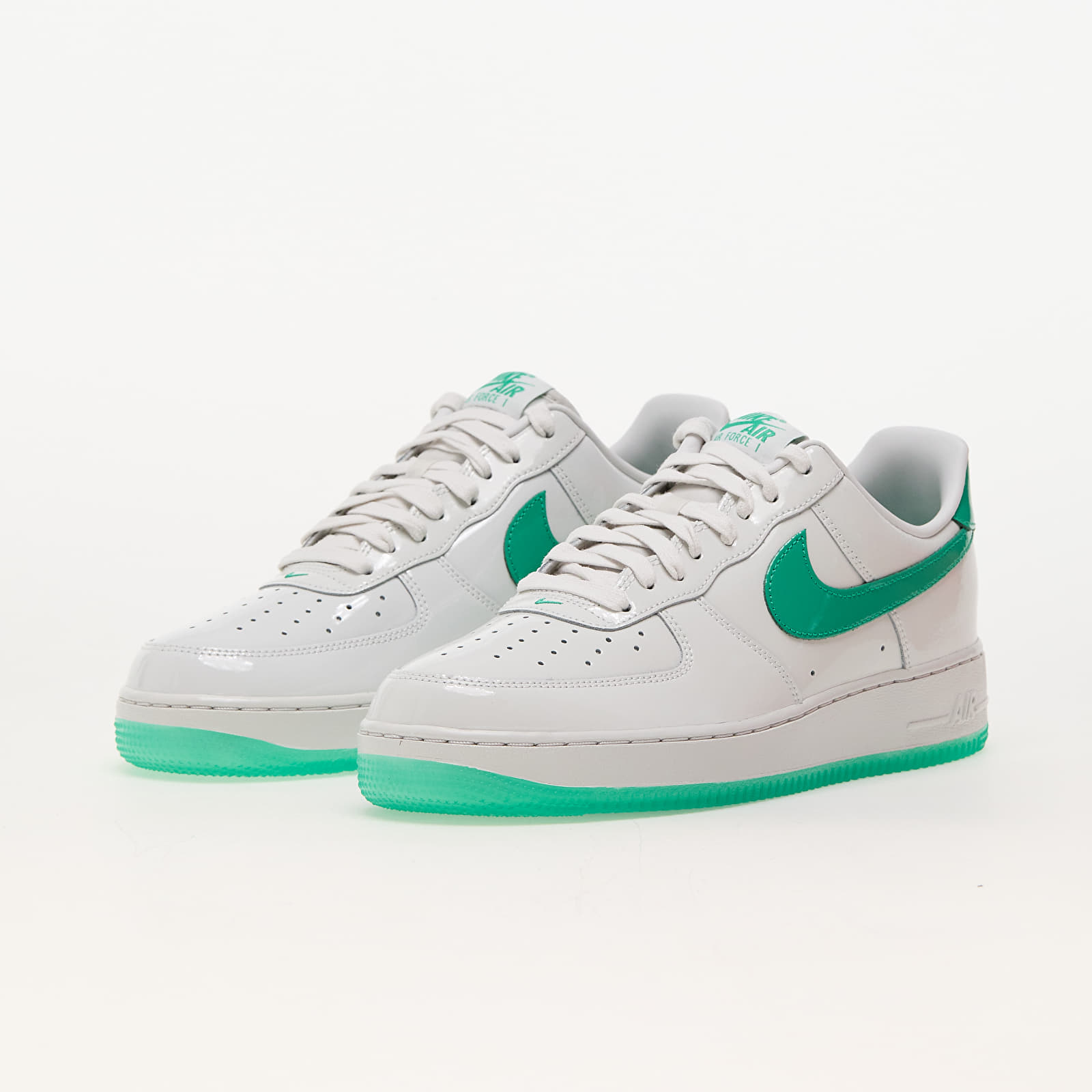 Pánské tenisky a boty Nike Air Force 1 '07 Prm Platinum Tint/ Stadium Green
