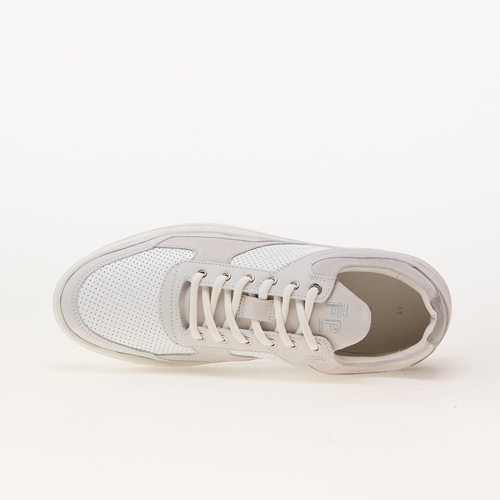 Zapatillas Hombre Filling Pieces Low Top Ghost Paneled White