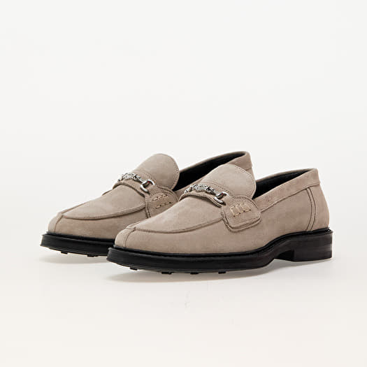 Scarpe uomo Filling Pieces Loafer Suede Taupe Queens