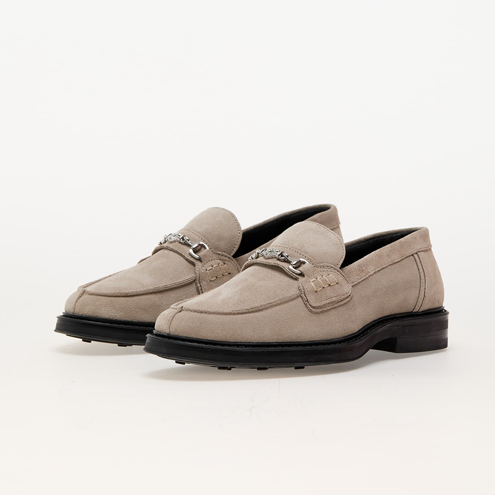 Scarpe uomo Filling Pieces Loafer Suede Taupe