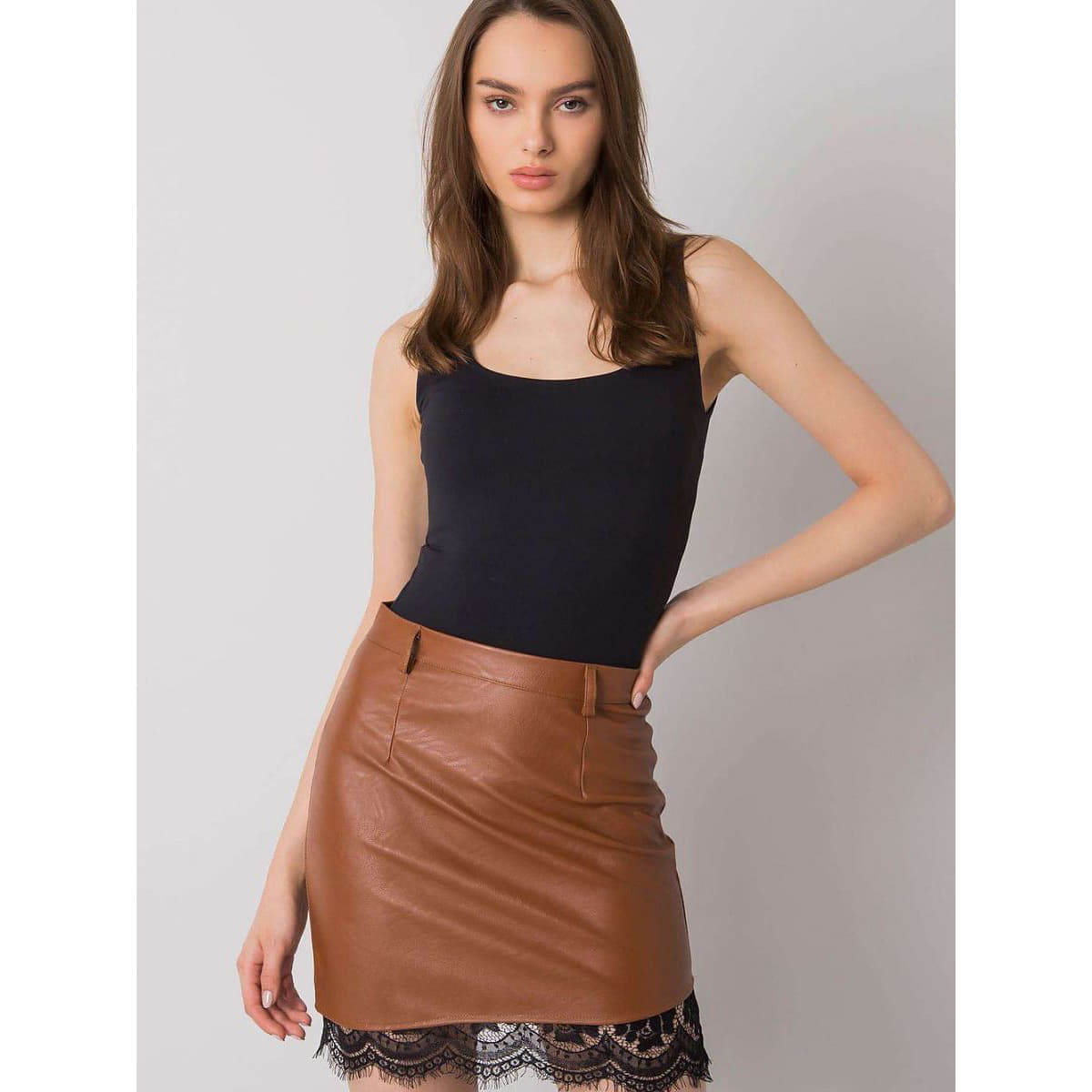 Fustă Italy Moda model 160396 Brown