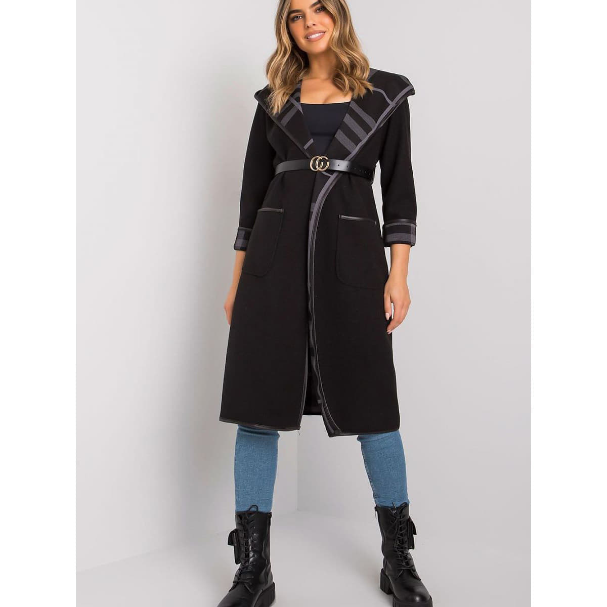 Jachetă Italy Moda model 160421 Black
