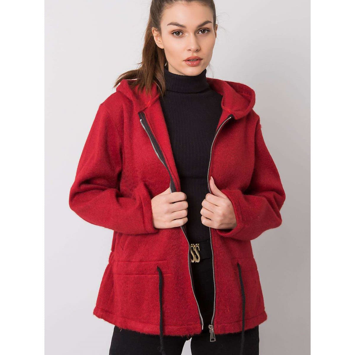 Hanorac Italy Moda model 160634 Red