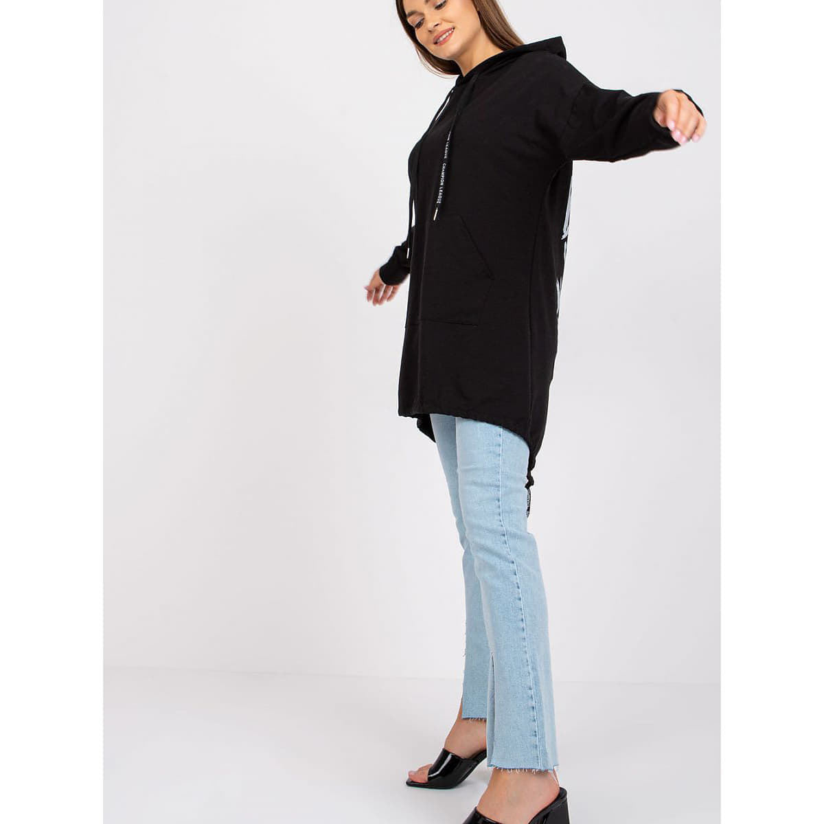 Hanorac Italy Moda model 162562 Black
