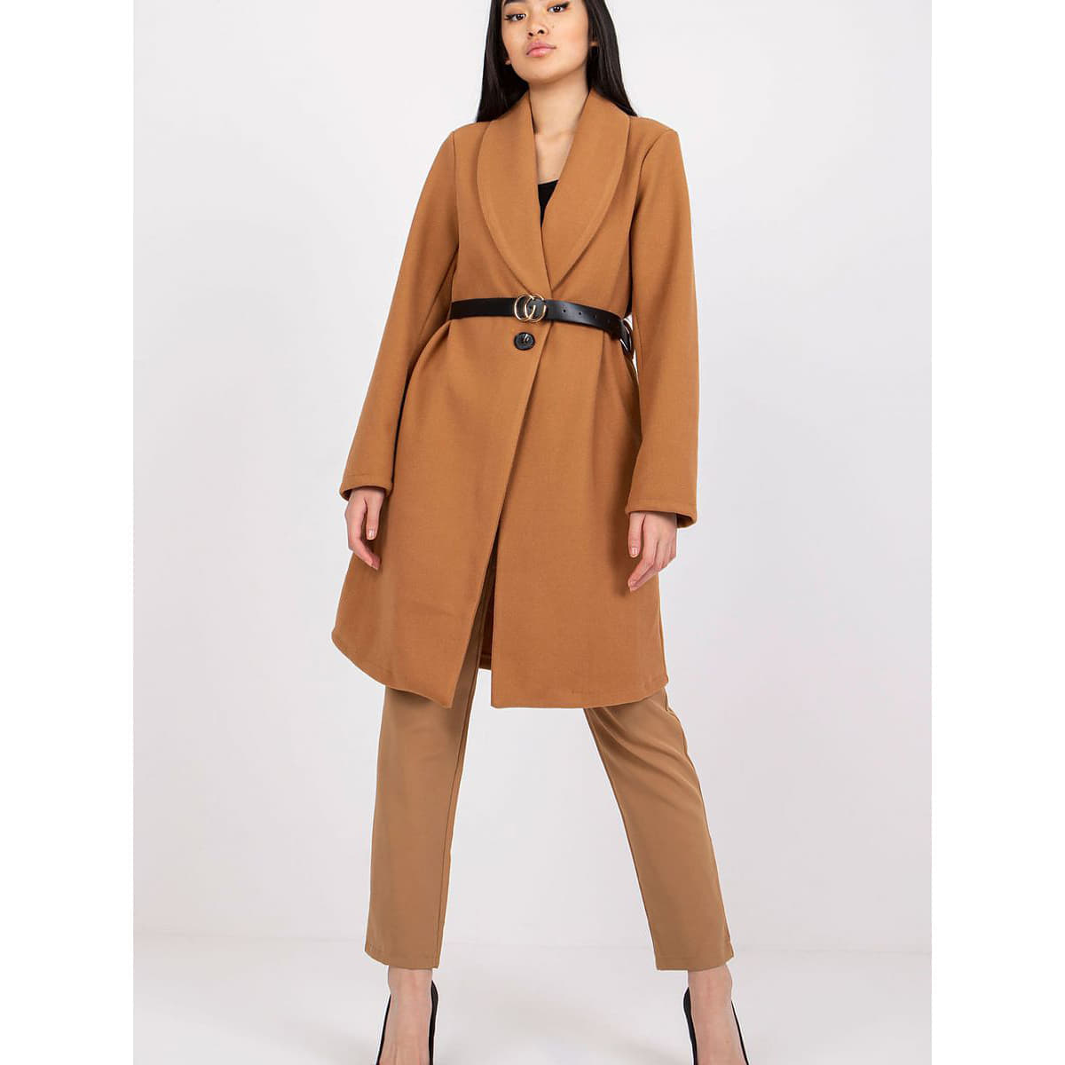 Jachetă Italy Moda model 162610 Brown