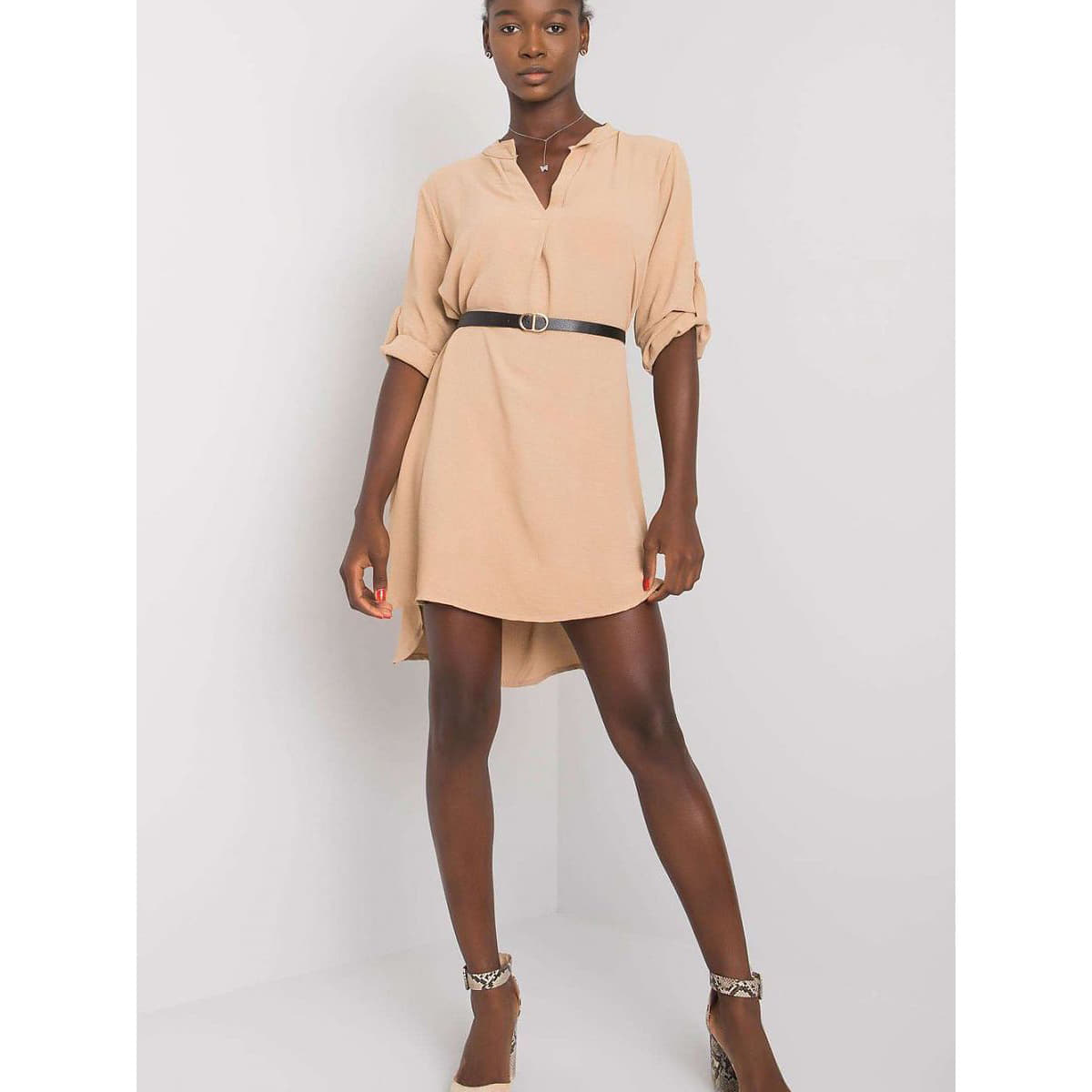 Rochie Italy Moda model 164622 Beige