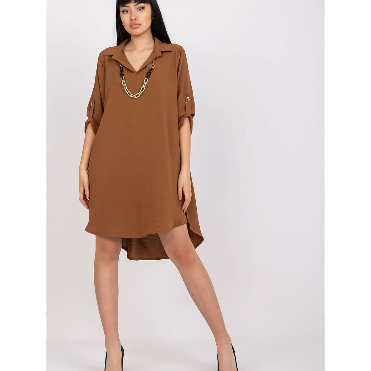 Rochie Italy Moda model 165380 Brown