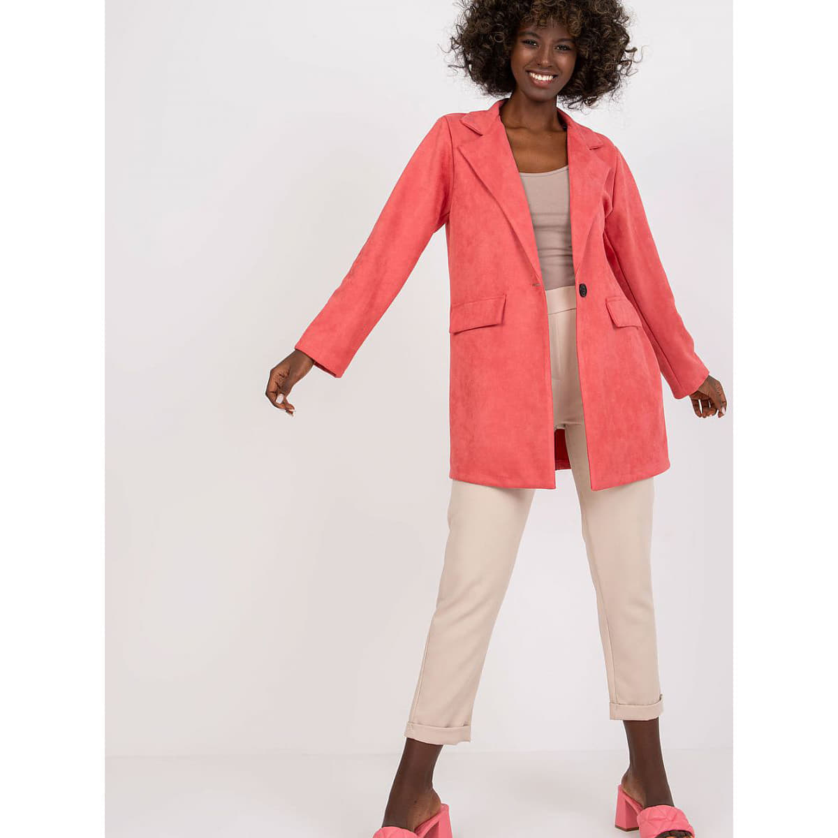 Cămașă Italy Moda model 165396 Pink