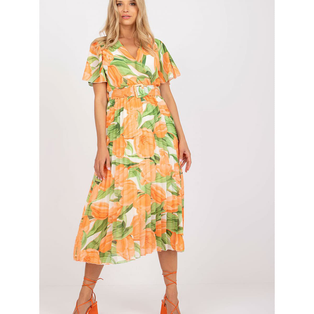 Rochie Italy Moda model 166175 Orange