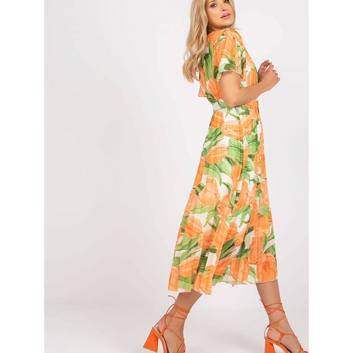 Rochie Italy Moda model 166175 Orange