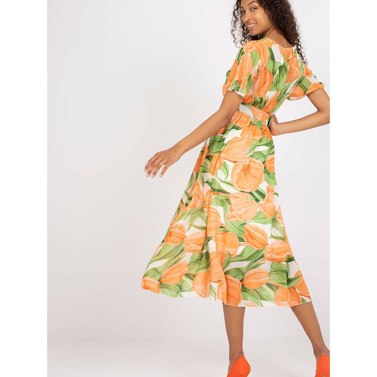 Rochie Italy Moda model 166181 Orange