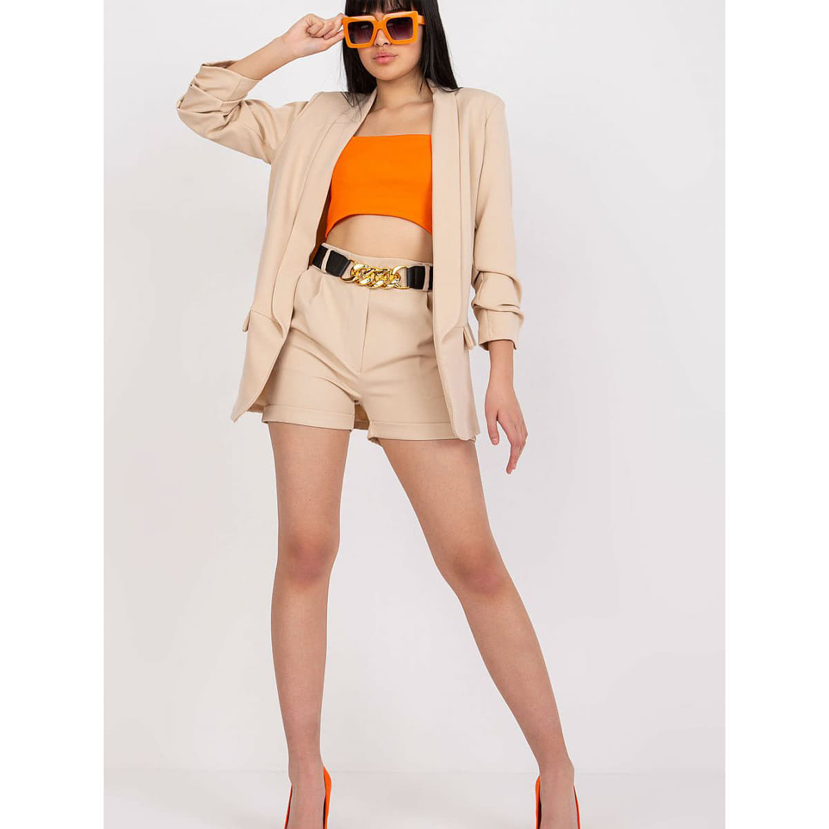 Hanorac Italy Moda model 166280 Beige