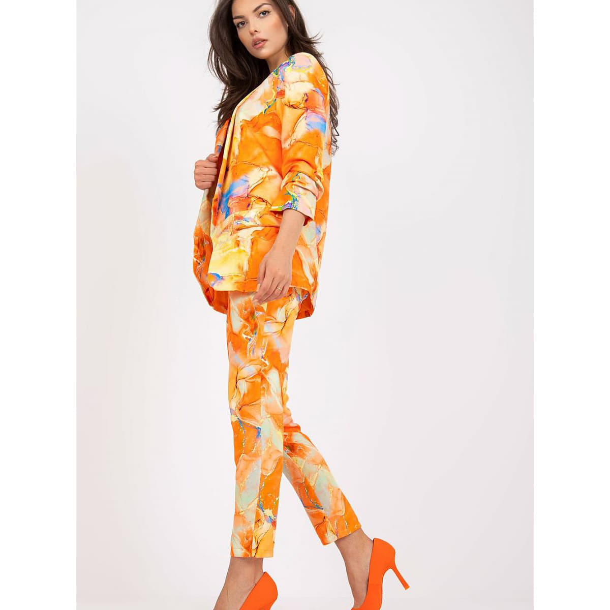 Cămașă Italy Moda model 166303 Orange