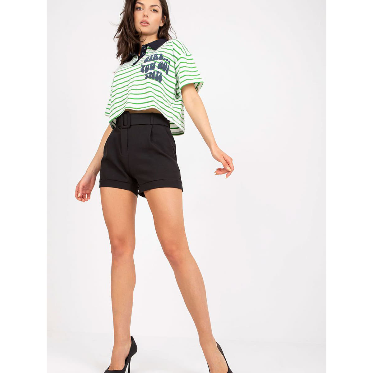 Kraťasy Italy Moda model 166314 Black