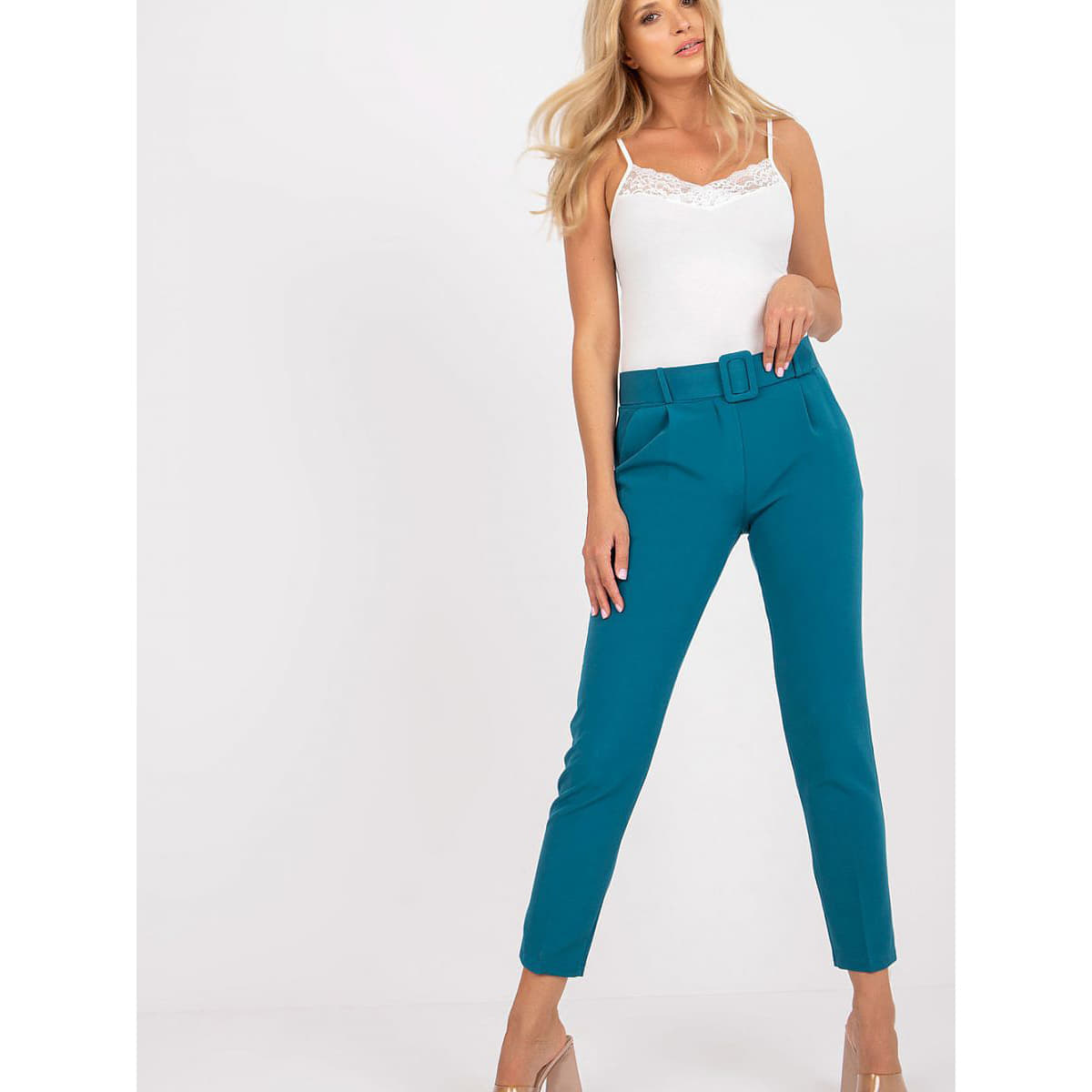 Pantaloni Italy Moda model 166883 Green