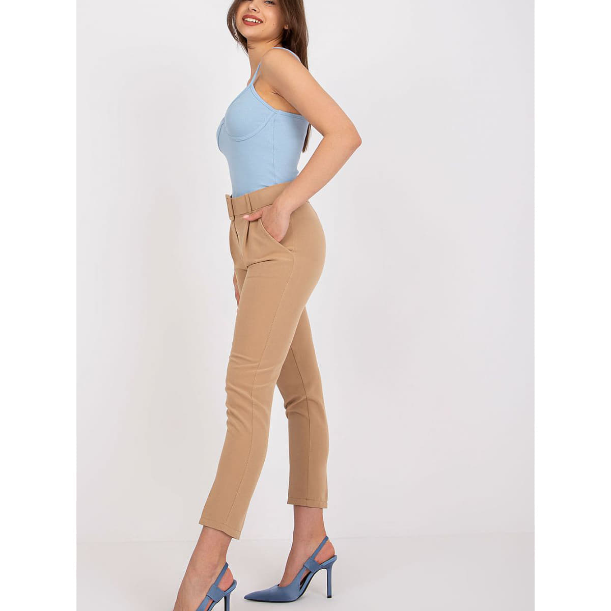 Pantaloni Italy Moda model 166885 Brown