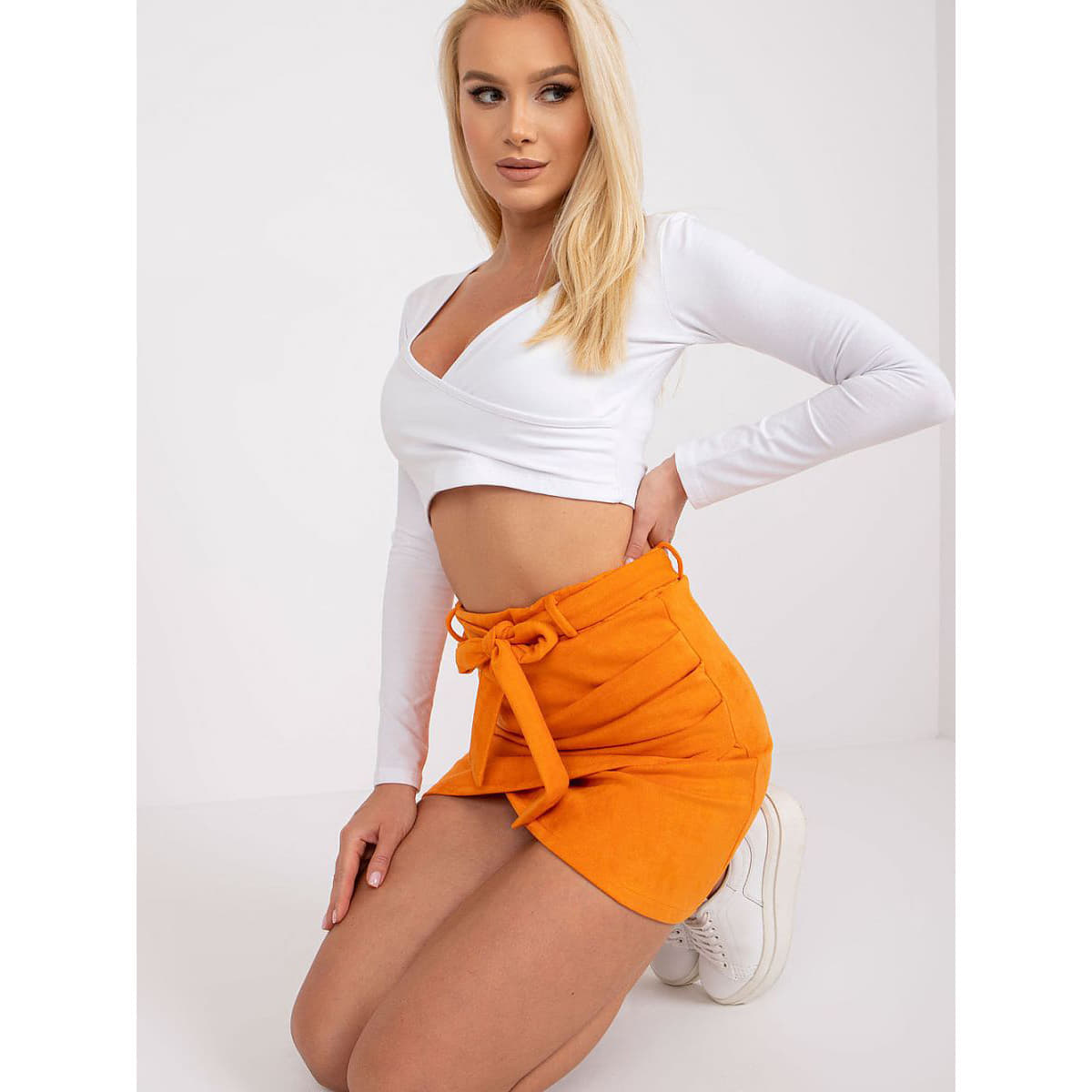 Fustă Italy Moda model 166977 Orange