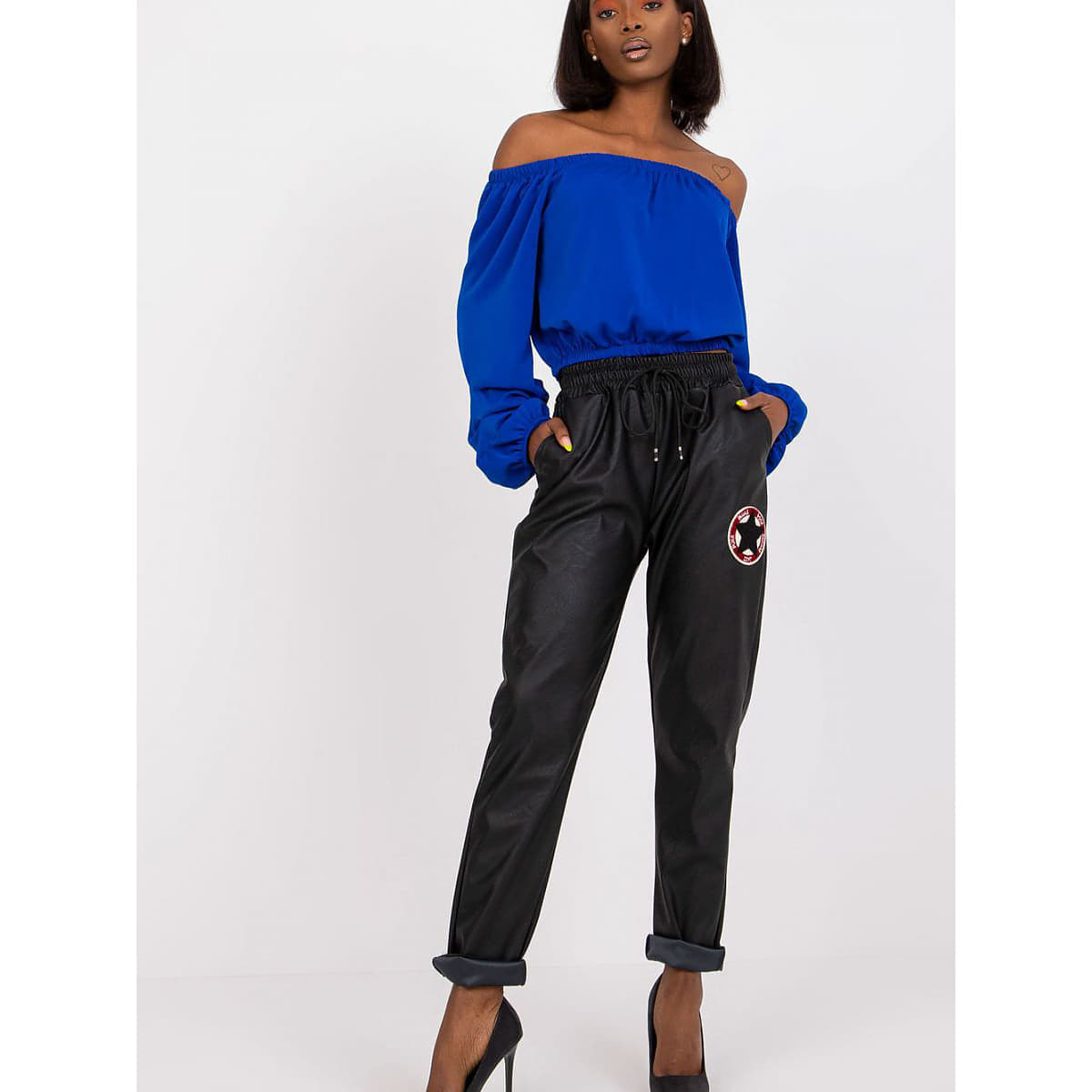 Pantaloni Italy Moda model 166987 Black