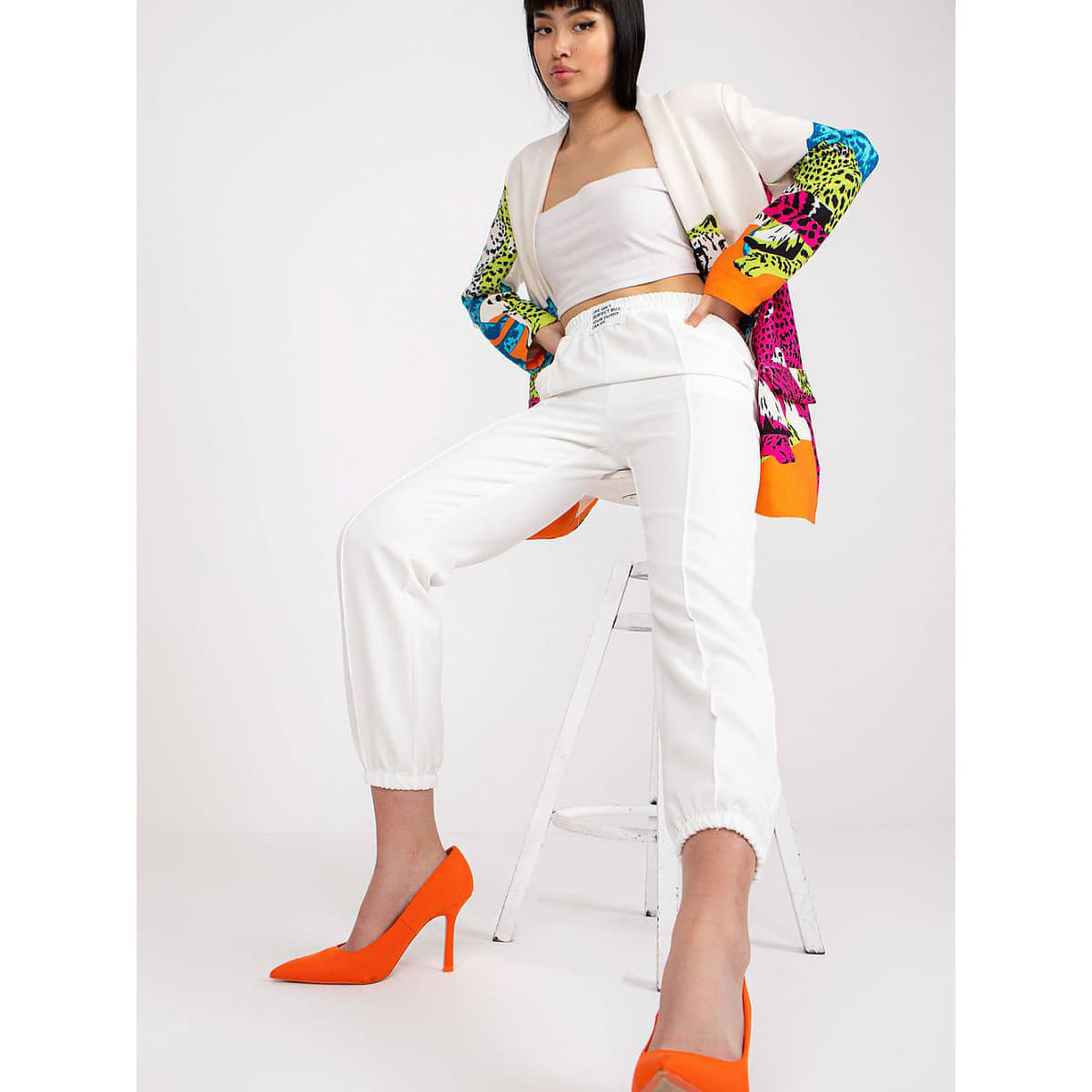 Pantaloni Italy Moda model 167003 White
