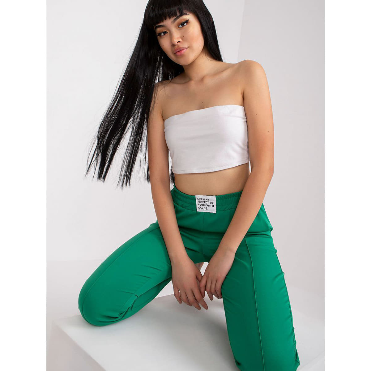 Pantaloni Italy Moda model 167008 Green