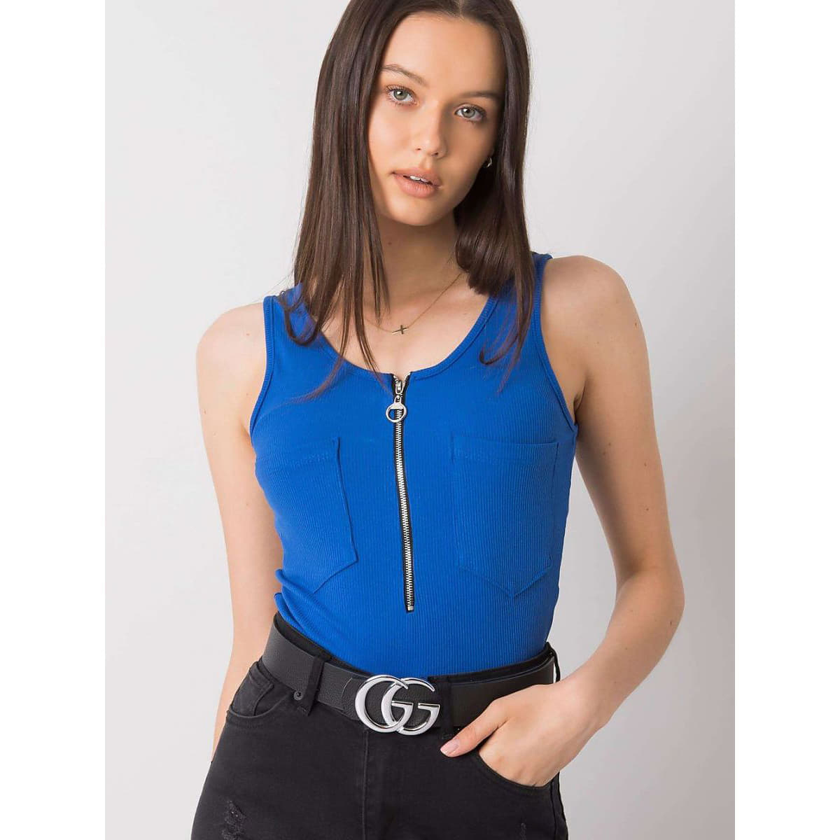Tricou Italy Moda model 167388 Blue