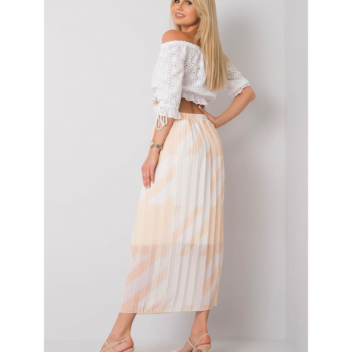 Fustă Italy Moda model 167502 Beige