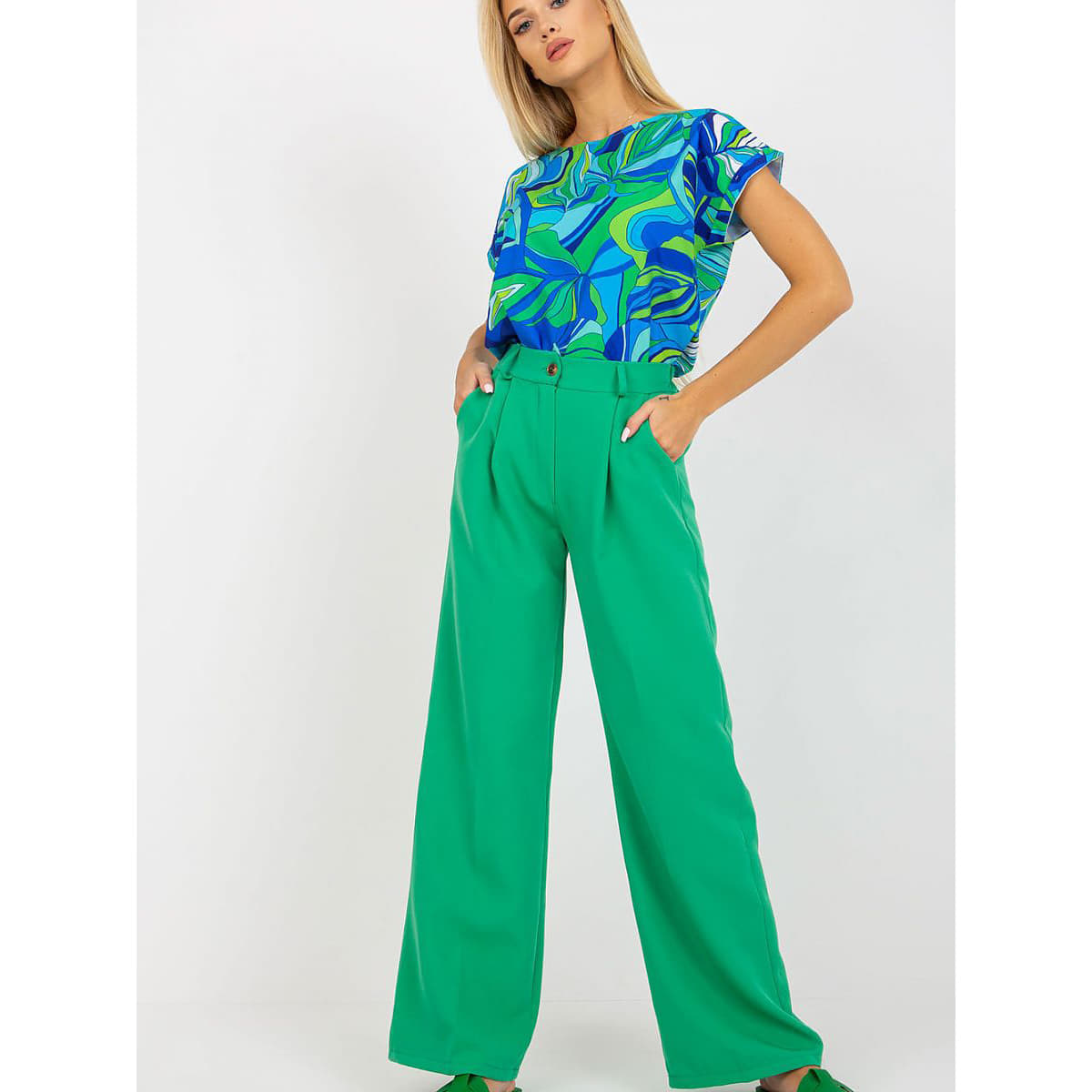 Pantaloni Italy Moda model 167514 Green