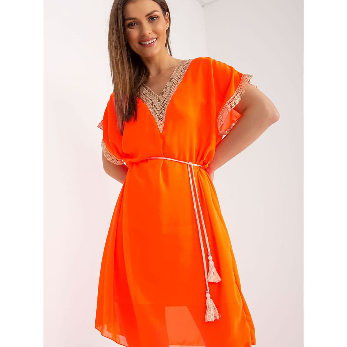 Rochie Italy Moda model 167576 Orange
