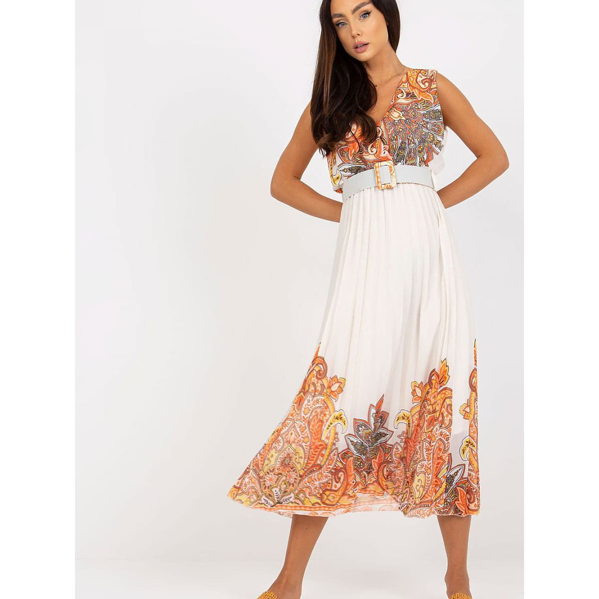 Rochie Italy Moda model 168533 Orange