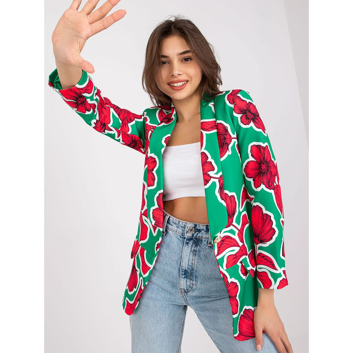 Cămașă Italy Moda model 168557 Green