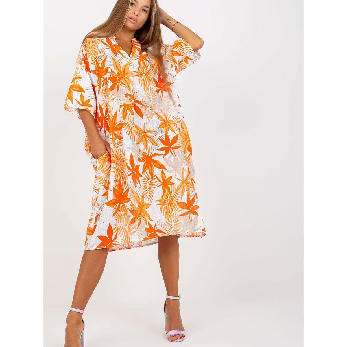 Dresses Italy Moda model 168572 Orange