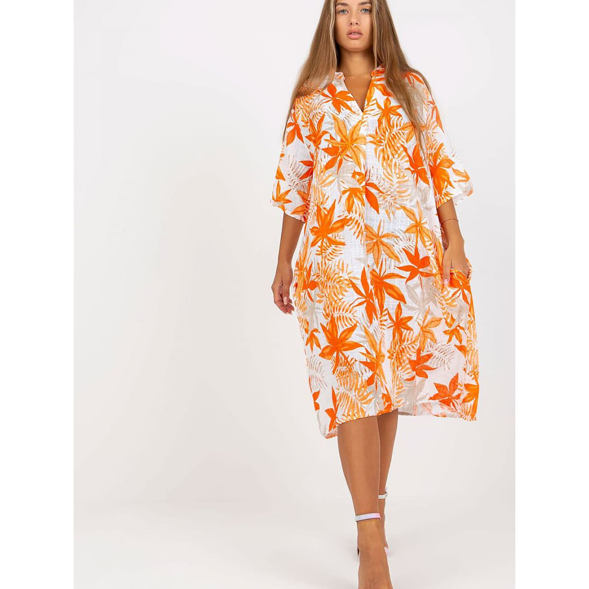 Dresses Italy Moda model 168572 Orange