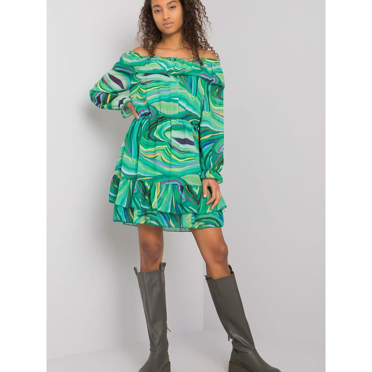 Dresses Italy Moda model 169533 Green