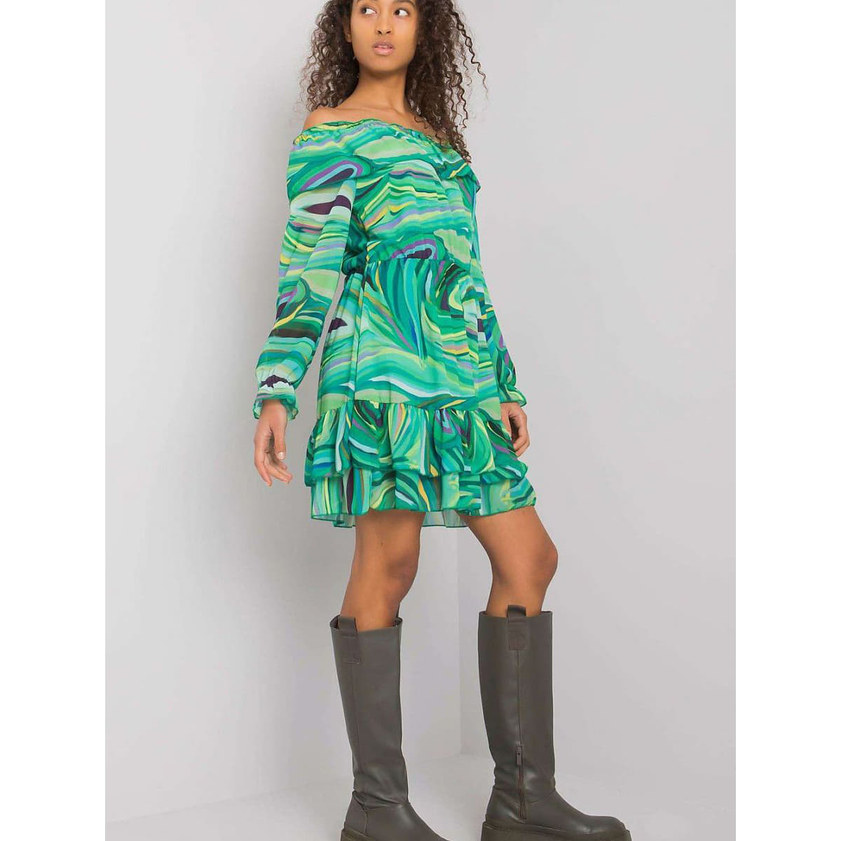 Dresses Italy Moda model 169533 Green