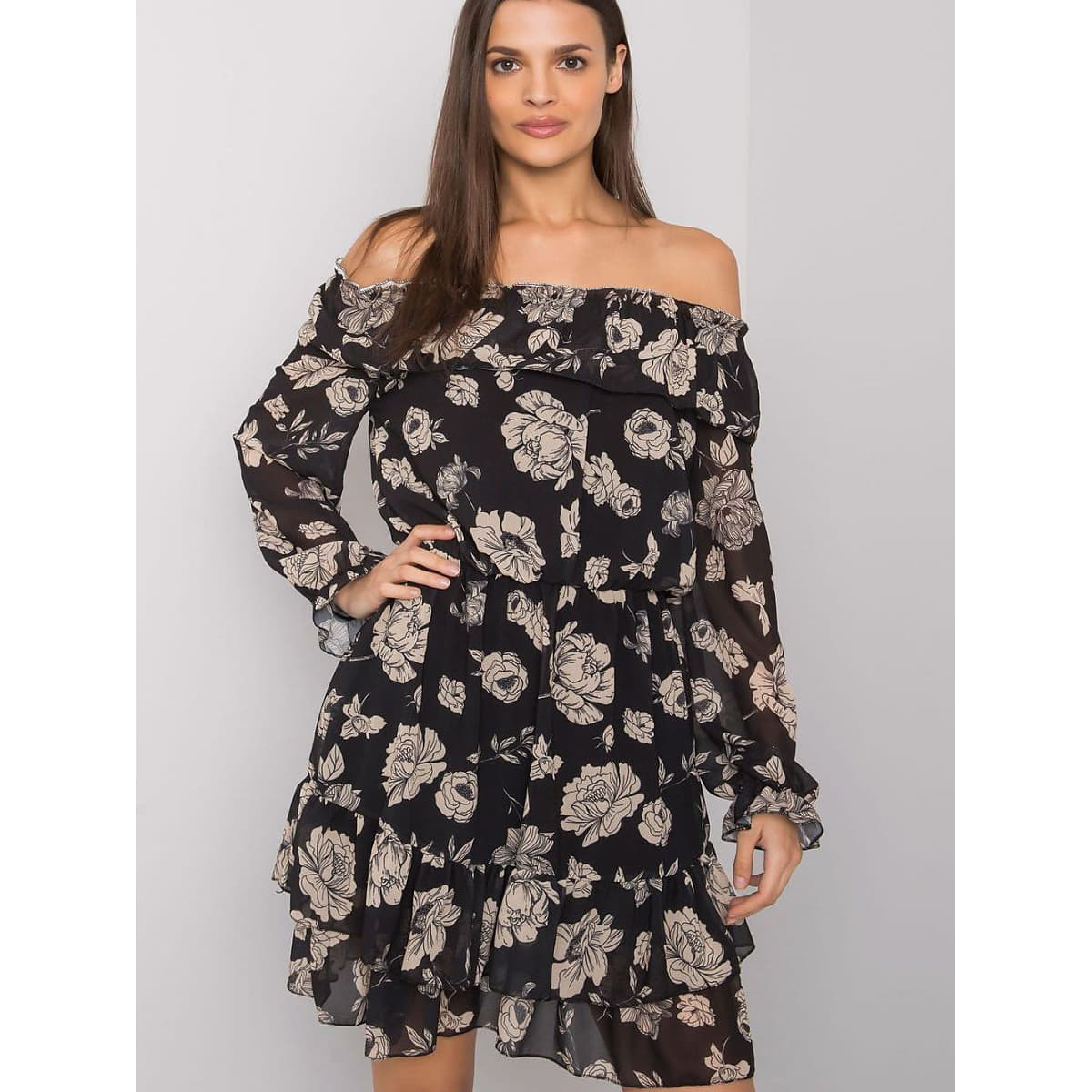 Sukienki Italy Moda model 169540 Beige