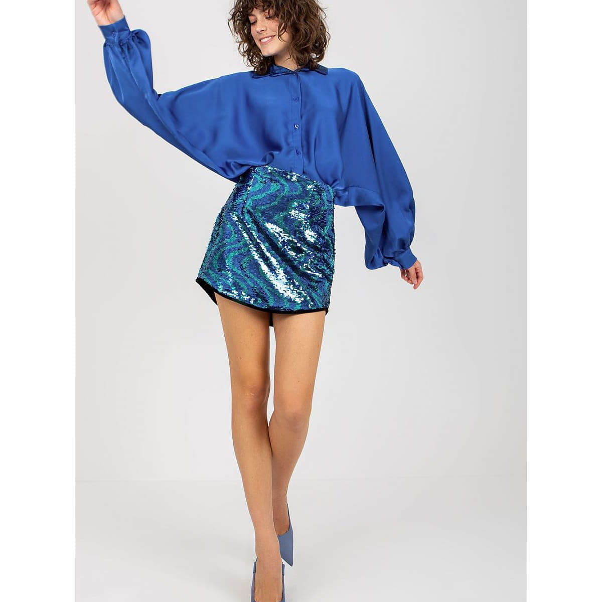 Cămașă Italy Moda model 174051 Blue