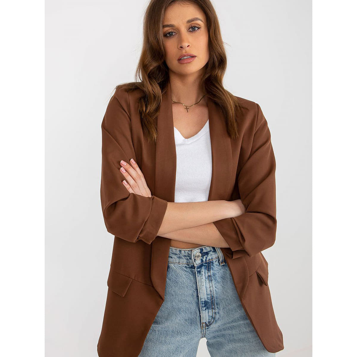 Cămașă Italy Moda model 179014 Brown