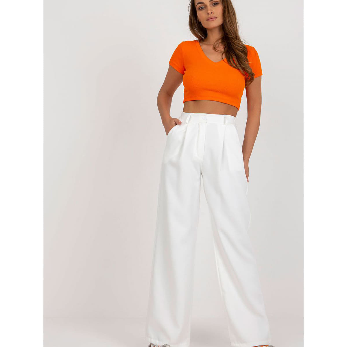 Pantaloni Italy Moda model 179678 Beige