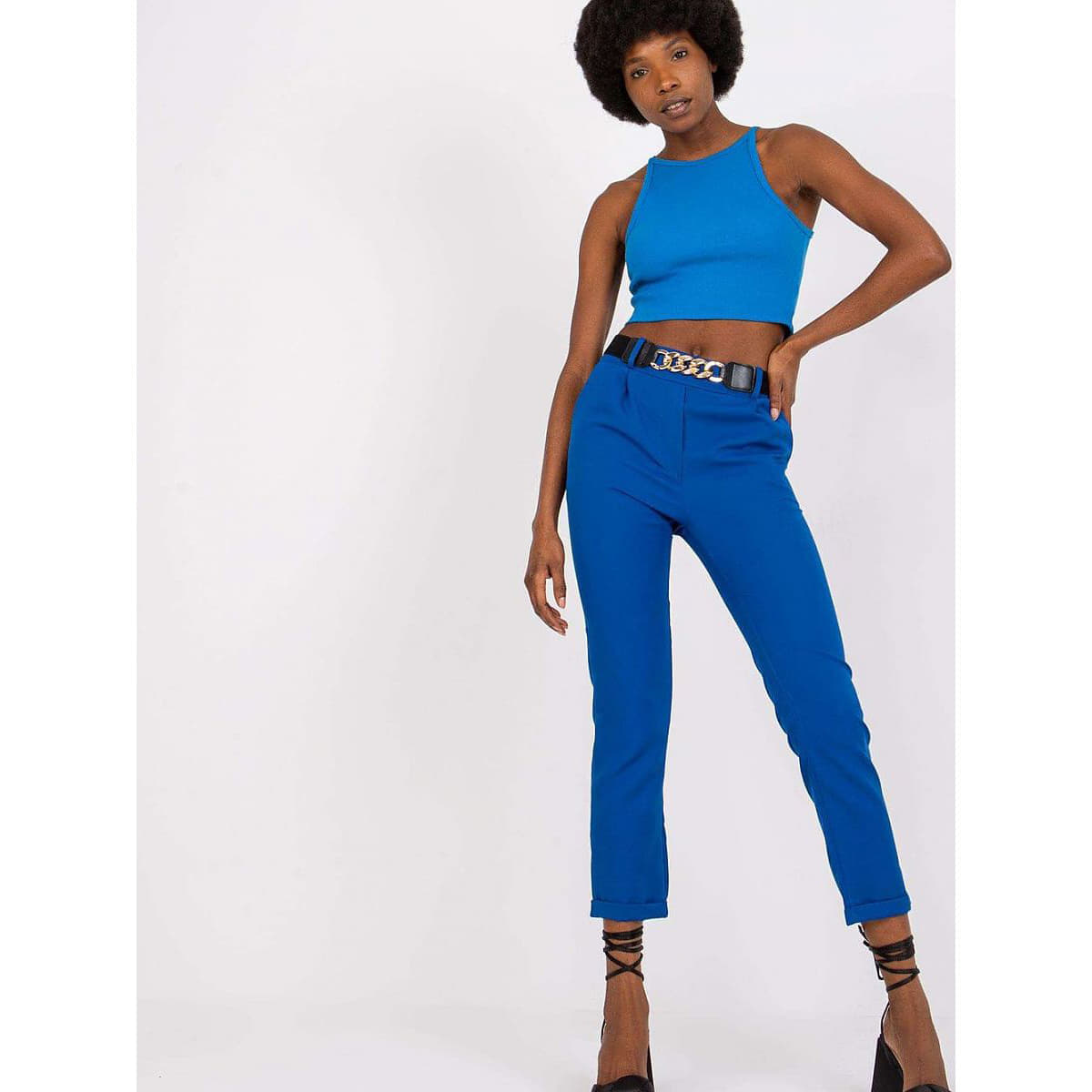 Pantaloni Italy Moda model 179698 Blue