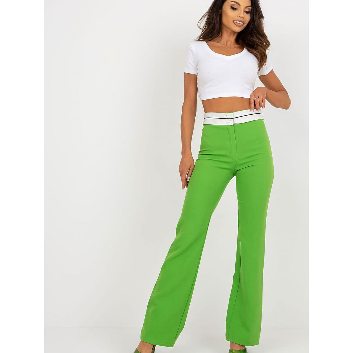 Pantaloni Italy Moda model 179700 Green