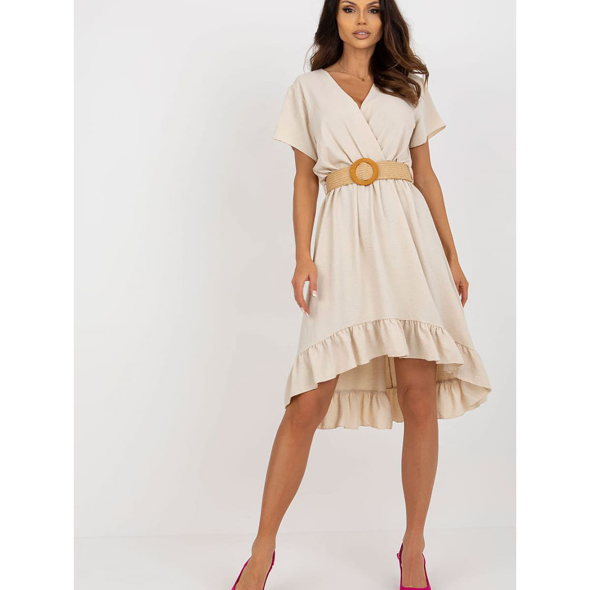 Rochie Italy Moda model 179730 Beige