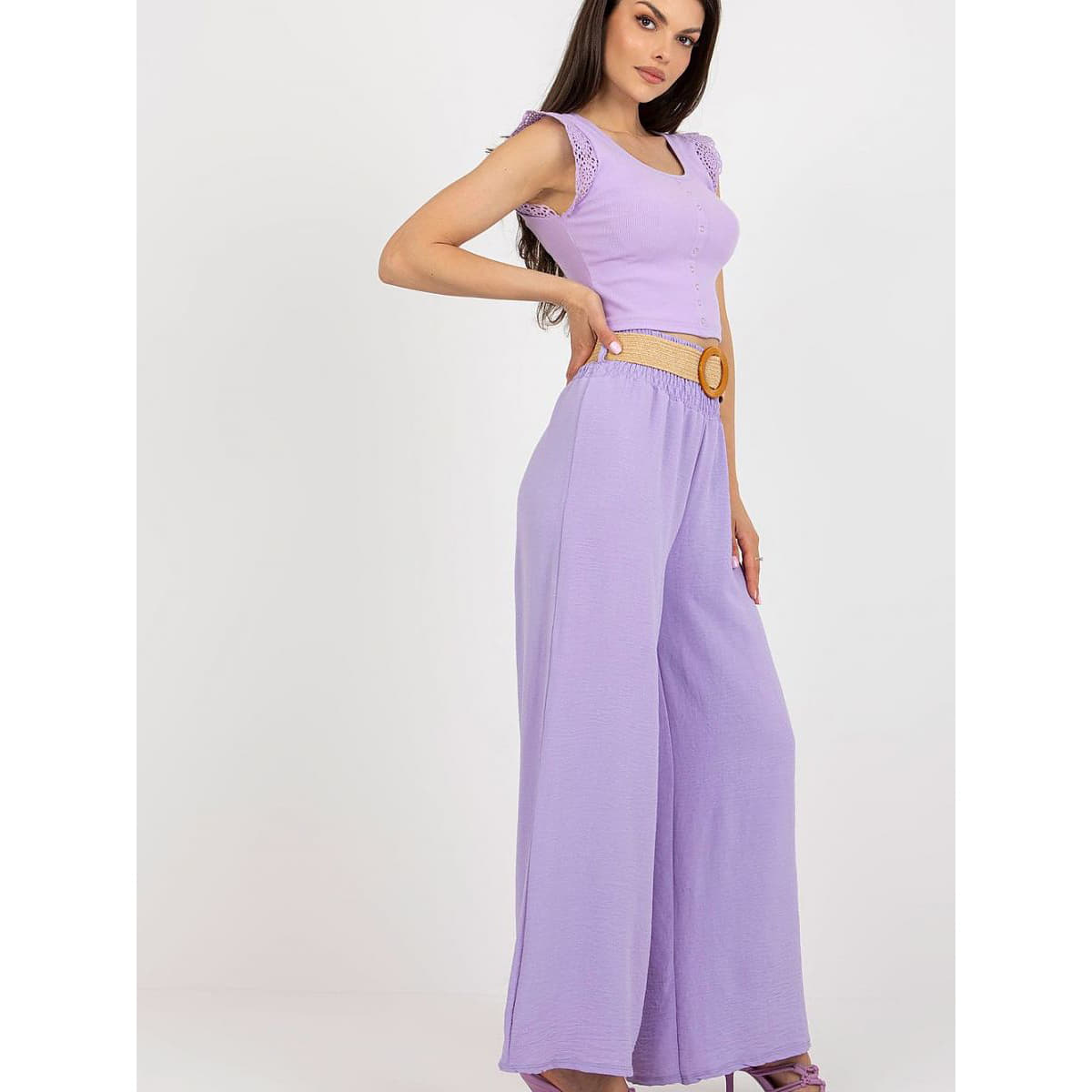 Pants Italy Moda model 180153 Purple