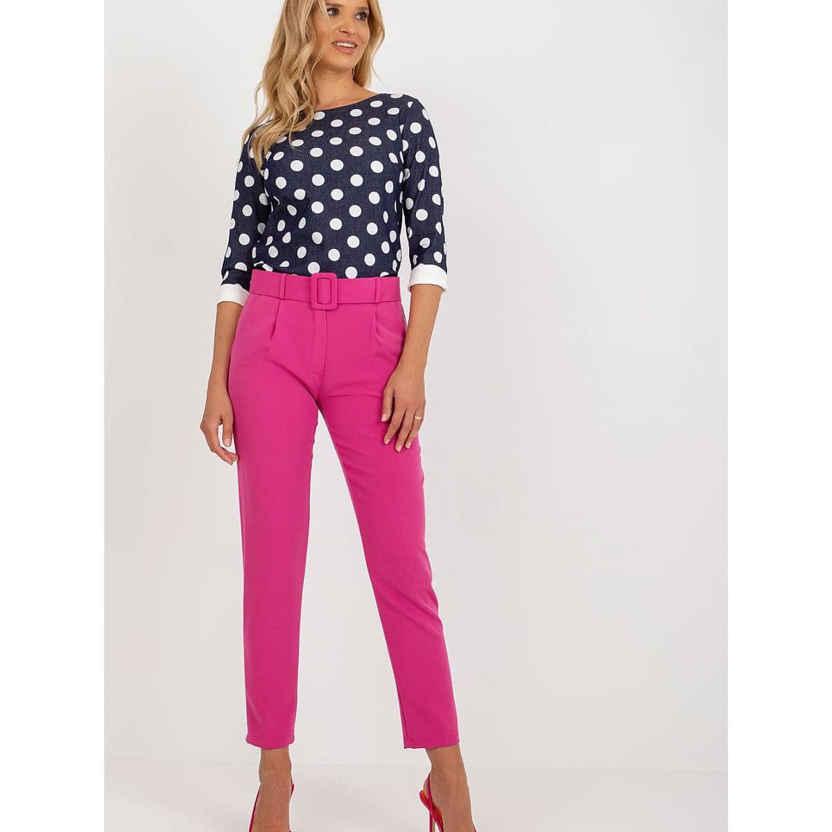Pantaloni Italy Moda model 181353 Pink