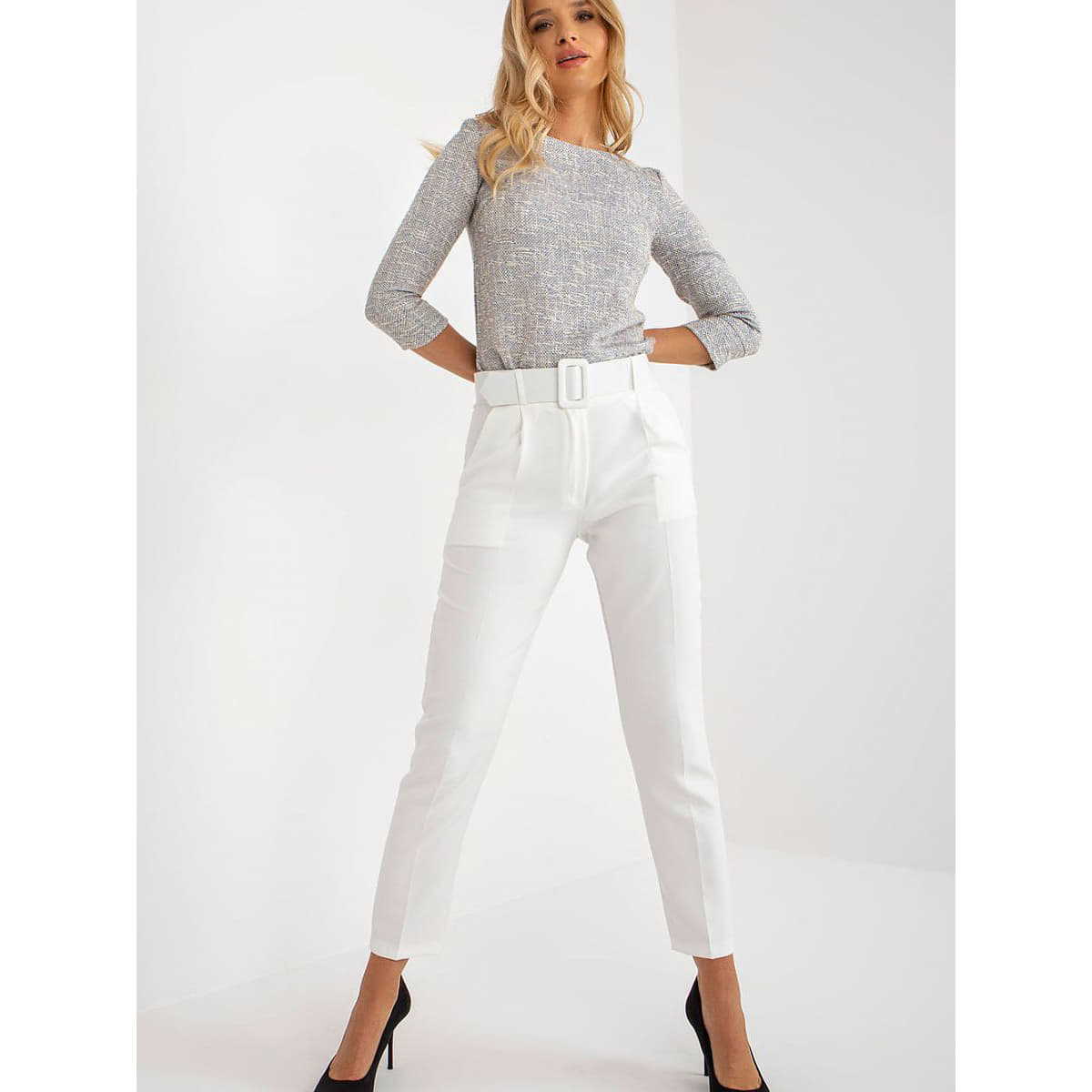 Pantaloni Italy Moda model 181354 Beige